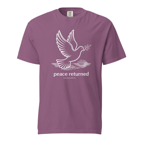 Peace Returned Christian Bible Verse T-Shirt